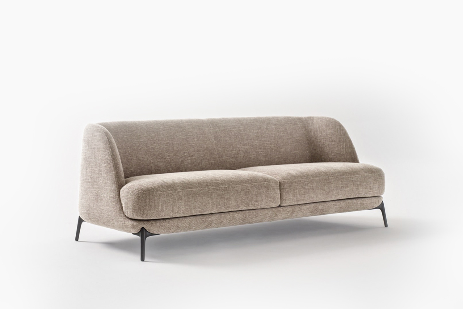 Velvet luxury modern Italian sofa by Novamobili. Sold by Krieder UK.