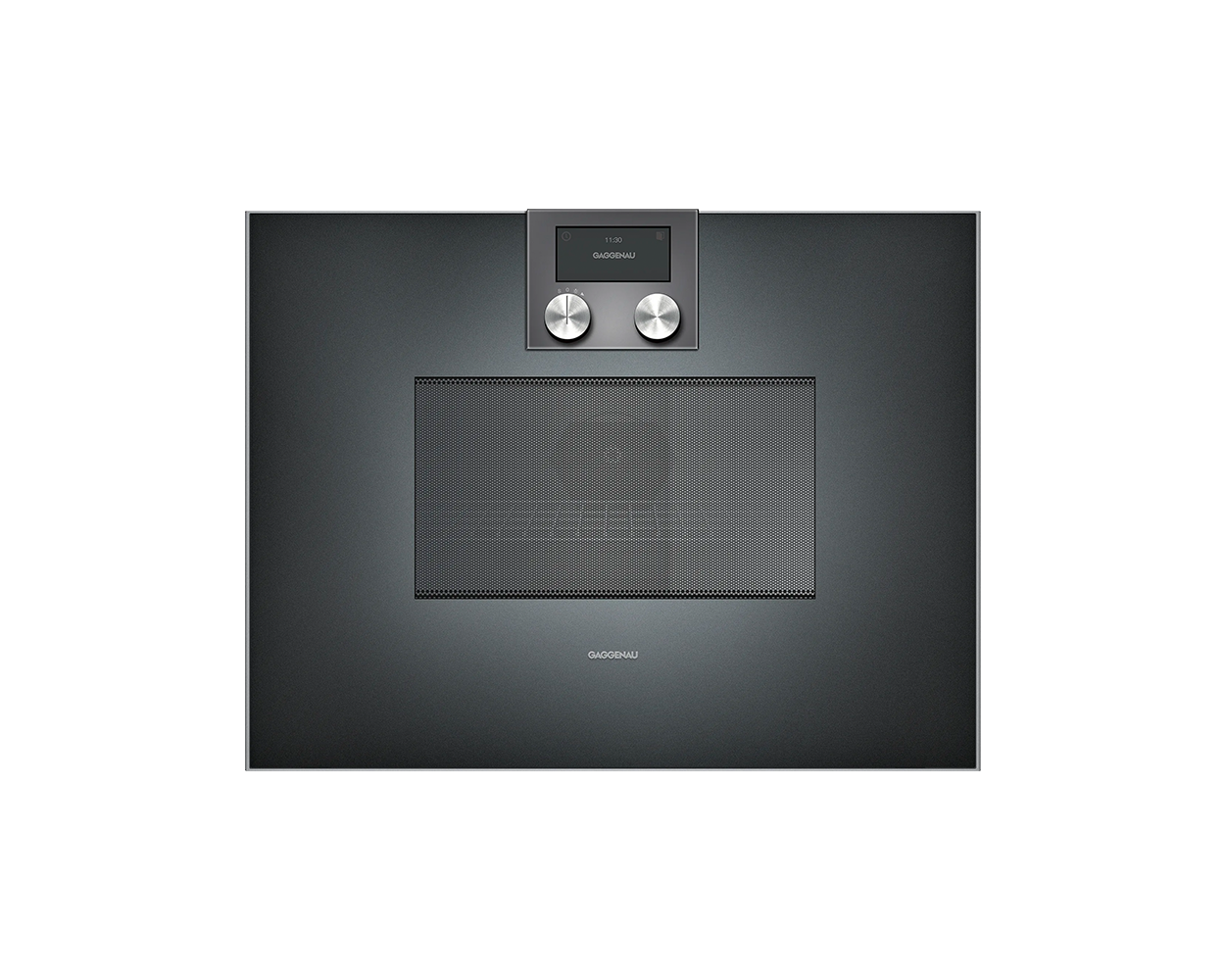 Luxury kitchen appliance brand Gaggenau 400 series combi-microwave oven. Buy in the UK with Krieder.