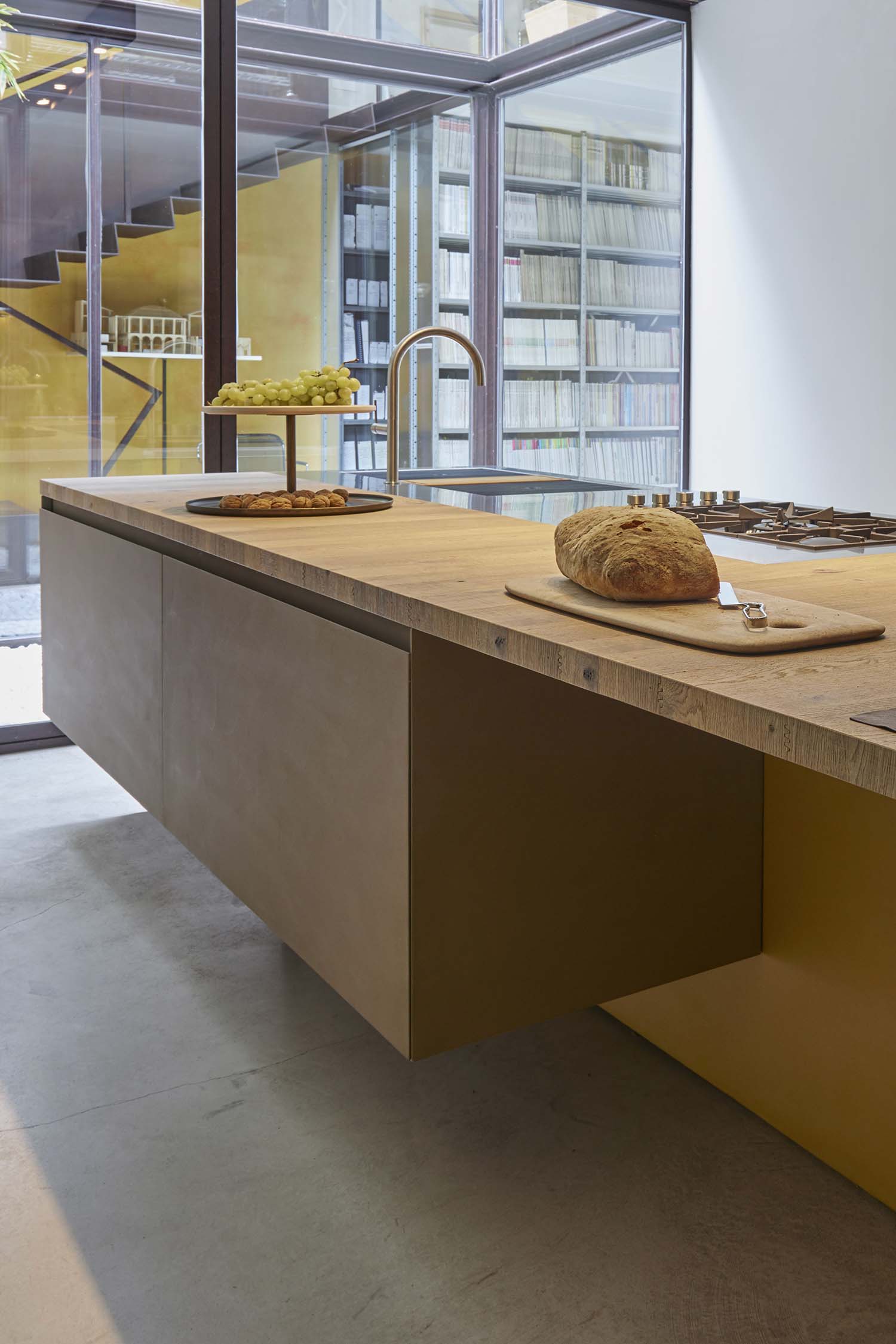 Luxury kitchens in Soho, London. Kitchen design by Krieder studio UK